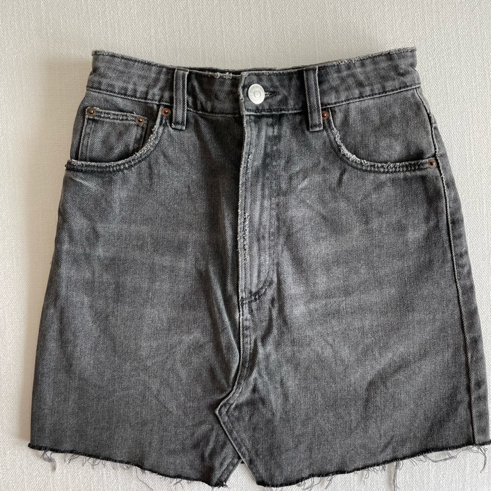 DENIM SKIRT ZARA SIZE XS/S